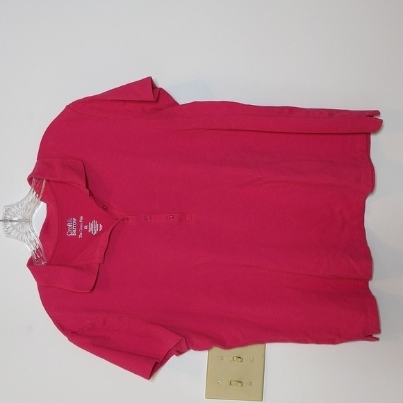 Croft & Barrow Pink Polo Shirt - Picture 1 of 3